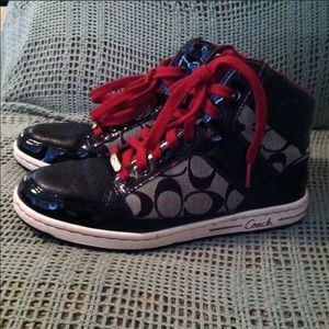 Coach sneakers!! Size 8
